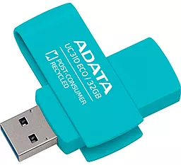 Флешка ADATA 32 GB UC310 Eco USB 3.2 Green (UC310E-32G-RGN)