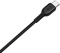 Кабель USB Hoco X20 Flash Сharging USB Type-C Black - миниатюра 2