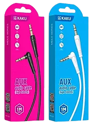 Аудио кабель iKaku KSC-521 MEILE AUX mini Jack 3.5 мм М/М Cable 1 м white (YT-AUXGJ M) - миниатюра 4