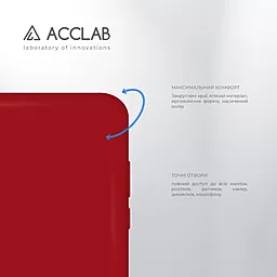 Чехол ACCLAB SoftShell для Xiaomi Redmi 9A  Red - миниатюра 3