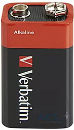 Батарейки Verbatim Alkaline 6LR61 (крона) 9V 1шт (49924) 9 V - мініатюра 2