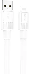 USB Кабель Hoco X84 Solid 2.4a Lightning Cable White
