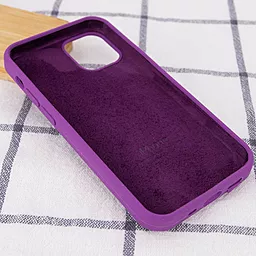 Чехол Silicone Case Full для Apple iPhone 13 Pro Max Purple - миниатюра 2