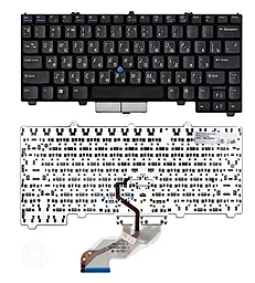 Клавиатура для ноутбука Dell Latitude D410 с указателем Point Stick черная