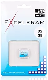 Карта памяти Exceleram microSDHC 32GB Class 10 (EMSD0005) - миниатюра 2