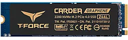 SSD Накопитель Team T-Force Cardea Z44L 250GB M.2 NVMe (TM8FPL250G0C127)
