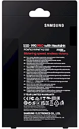 SSD Накопитель Samsung 990 PRO with Heatsink 4 TB (MZ-V9P4T0CW) - миниатюра 7