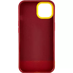 Чехол Epik TPU+PC Bichromatic для Apple iPhone 11 Pro Max (6.5") Brown burgundy / Yellow - миниатюра 2