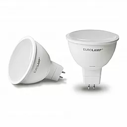 Світлодіодна лампа (LED) EUROLAMP MR16 GU5.3 5W 3000K 12V (LED-SMD-05533(12)(D) - мініатюра 2