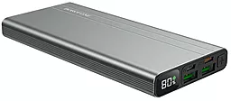 Повербанк Borofone BT34 Velocity 10000mAh Metal Gray - миниатюра 5
