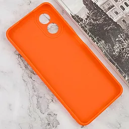Чехол Silicone Case Candy Full Camera для Oppo A38 / A18 Orange - миниатюра 3