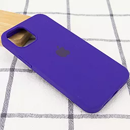 Чехол Silicone Case Full для Apple iPhone 14 Plus Ultra Violet - миниатюра 2