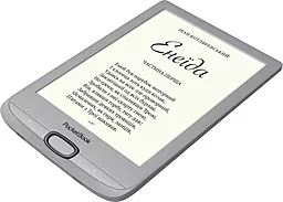 Электронная книга PocketBook 616 Basic Lux 2 (PB616-S-CIS) Matte Silver - миниатюра 7