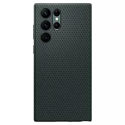 Чехол Spigen Liquid Air для Samsung Galaxy S22 Ultra Matte Black (ACS03915) - миниатюра 2