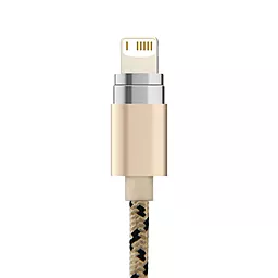 USB Кабель Baseus Magnetic Data Cable Lightning Tyrant Gold - мініатюра 4