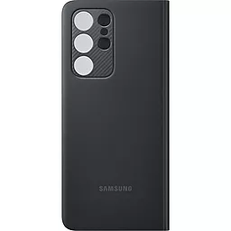 Чехол Samsung Clear View Cover G998 Galaxy S21 Ultra Black (EF-ZG998CBEGRU) - миниатюра 3