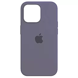 Чохол Silicone Case Full для Apple iPhone 14 Lavender Grey
