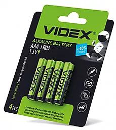 Батарейки Videx AAA (LR03) 4шт