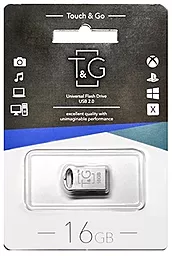 Флешка T&G 16GB 105 Metal Series Silver (TG105-16G)