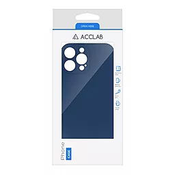 Чехол ACCLAB SoftShell для Apple iPhone 14 Pro Max Blue - миниатюра 2