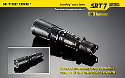 Ліхтарик Nitecore SRT7 Revenger (военный серый) (6-1076g) - мініатюра 20