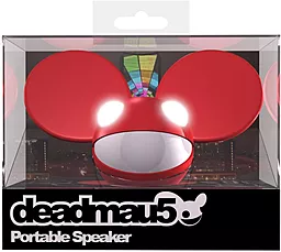 Колонки акустические KS Deadmau5 Portable Speaker Red - миниатюра 4