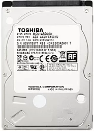 Жорсткий диск для ноутбука Toshiba 500 GB 2.5 (MQ01ABD050V)