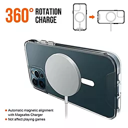 Чехол Epik TPU Space Case with MagSafe для Apple iPhone 12 Pro Max (6.7") Transparent - миниатюра 3