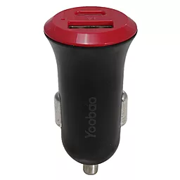 Автомобільний зарядний пристрій Yoobao YBCCAR1 2A USB-C/USB-A ports car charger black