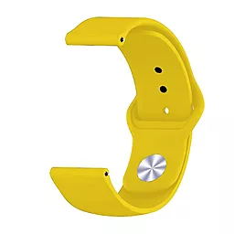 Сменный ремешок для умных часов Huawei Watch GT 2 42mm (706241) Yellow - миниатюра 2