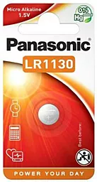 Батарейки Panasonic LR1130 1шт (LR-1130EL/1B)