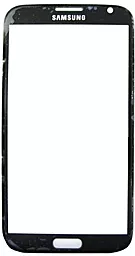 Корпусное стекло дисплея Samsung Galaxy Note 2 N7100 (original) Black