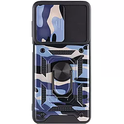 Чехол Epik Camshield Serge Ring Camo для Samsung Galaxy A23 4G Army Purple - миниатюра 2
