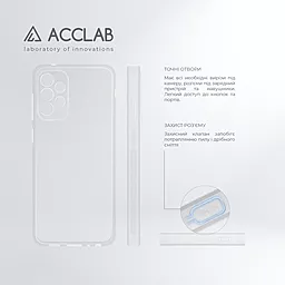 Чехол ACCLAB Anti Dust для Samsung Galaxy A72 5G Transparent - миниатюра 4