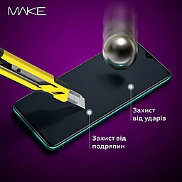 Защитное стекло MAKE для Samsung Galaxy S23 FE  (MGF-SS23FE) - миниатюра 5