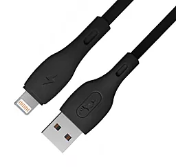 Кабель USB SkyDolphin S22L Soft Silicone USB Lightning Cable Black - миниатюра 2