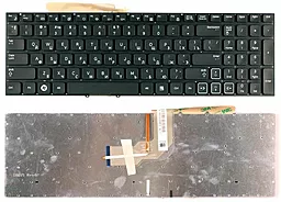 Клавиатура для ноутбука Samsung RF712 с подсветкой  Black