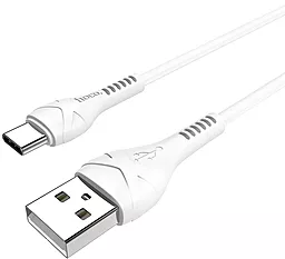 Кабель USB Hoco X37 Cool Power USB Type-C 3.0A White - миниатюра 2