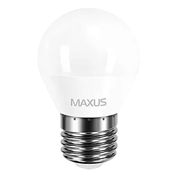Світлодіодна лампа (LED) MAXUS G45 F 4W мягкий свет 220V E27 (1-LED-549) - мініатюра 2