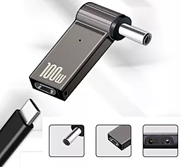 Переходник STLab USB Type-C на DC 7.4x5.0mm + PD Triger 20V for HP - миниатюра 3