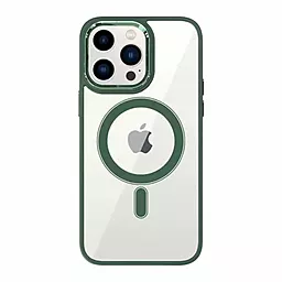 Чохол Epik Color Clear Case with Magsafe Apple iPhone 13 Pro Max Green