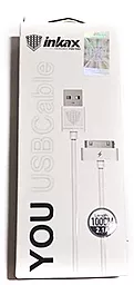 Кабель USB Inkax 2.1А IP4 Cable White (CK-01) - миниатюра 4