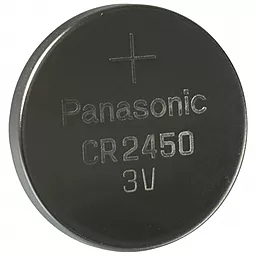 Батарейка Panasonic литиевая CR2450 блистер, 1 шт (CR-2450EL/1B) - миниатюра 2