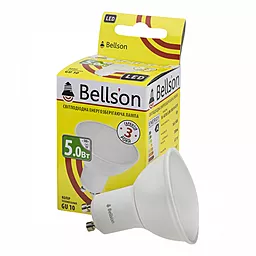 Світлодіодна лампа (LED) Bellson GU10 5W 3000K BL-GU10/5W-390/30-GU10 (8013999) - мініатюра 2