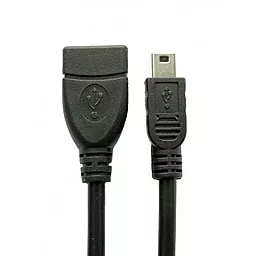 OTG-переходник ExtraDigital mini USB to USB OTG 0.1m Black (DV00DV4067) - миниатюра 2