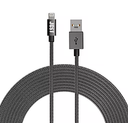 USB Кабель JUST Selection Lightning USB (MFI) Cable Grey (LGTNG-SLCN-GR) - мініатюра 2