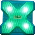 Колонки акустические U-Bass WJ-X8 LED Blue - миниатюра 2