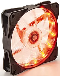 Система охолодження Frime Iris LED Fan 15LED Orange (FLF-HB120O15)