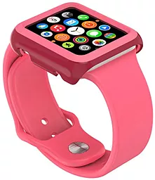 Чохол для розумного годинника CandyShell Fit Case for Apple Watch 38mm Pink (SPK-A4141) - мініатюра 2