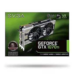 Видеокарта EVGA GeForce GTX 1070Ti FTW ULTRA SILENT GAMING (08G-P4-6678-KR) - миниатюра 7